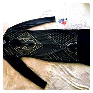 Black long sleeve dress